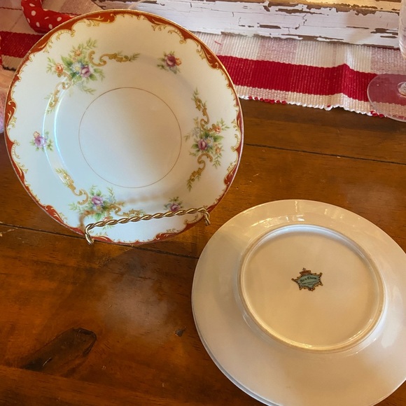 Vintage Mira China occupied Japan MRA1 bread butter plate cottage - Picture 1 of 3